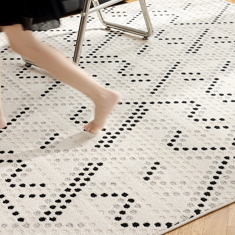 定番北欧風3Dデザインのウィルトン織カーペット（Waterproof Carpet-14）
