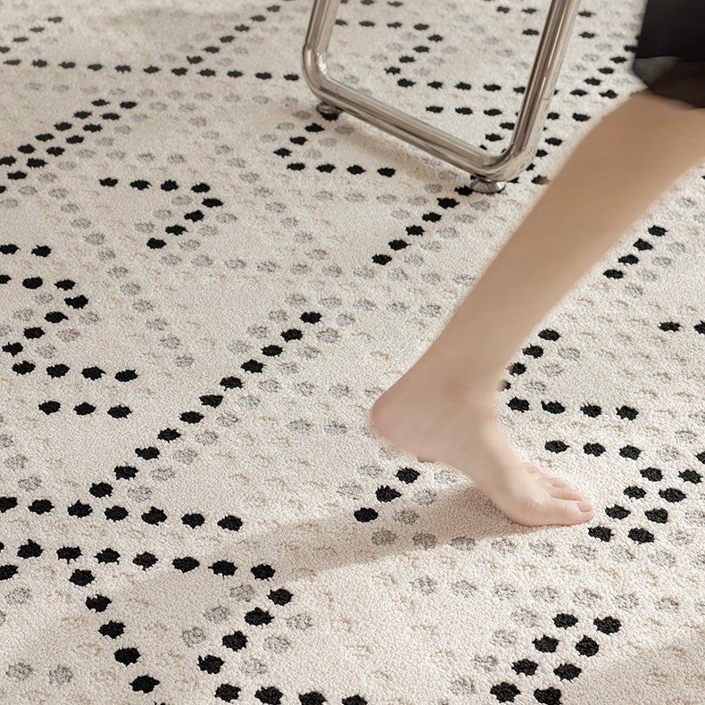 定番北欧風3Dデザインのウィルトン織カーペット（Waterproof Carpet-14）