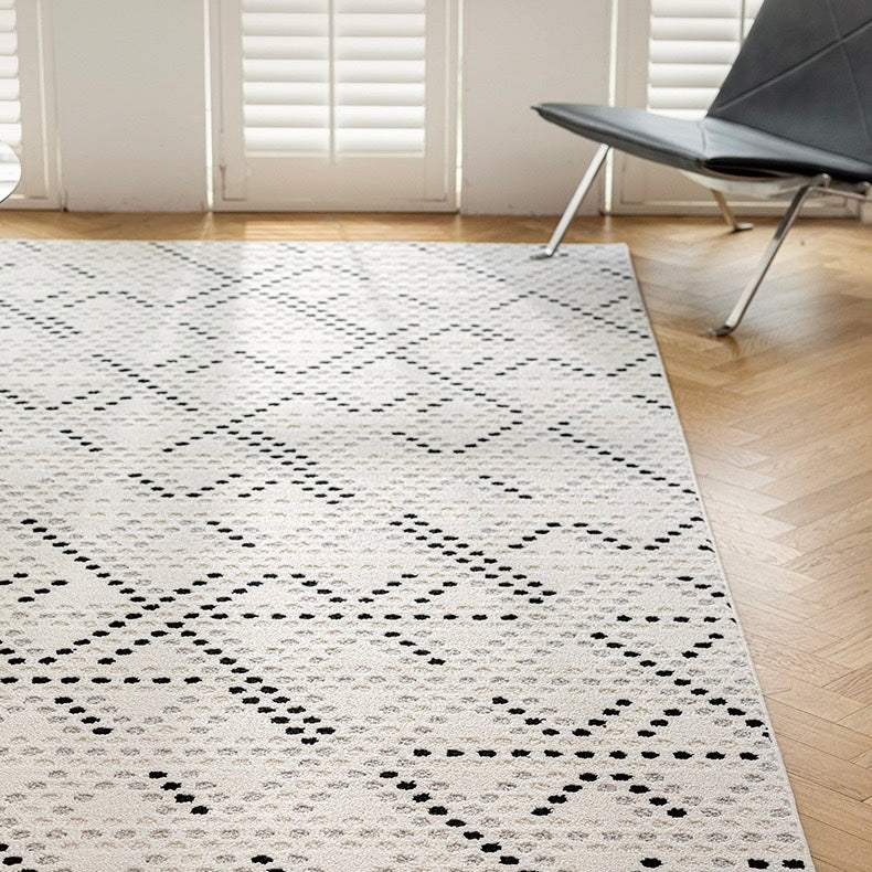 定番北欧風3Dデザインのウィルトン織カーペット（Waterproof Carpet-14）