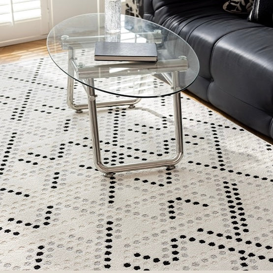 定番北欧風3Dデザインのウィルトン織カーペット（Waterproof Carpet-14）