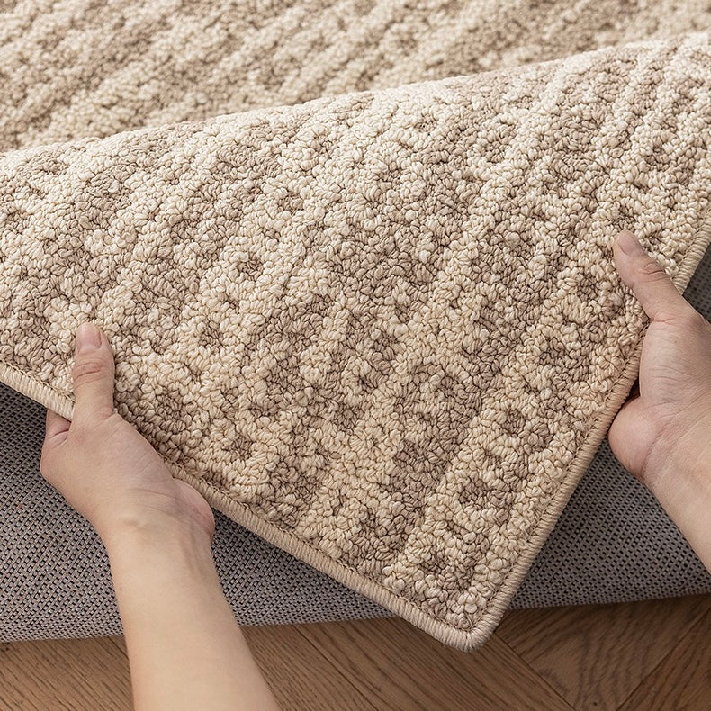 定番北欧風3Dデザインのウィルトン織カーペット（Waterproof Carpet-17）