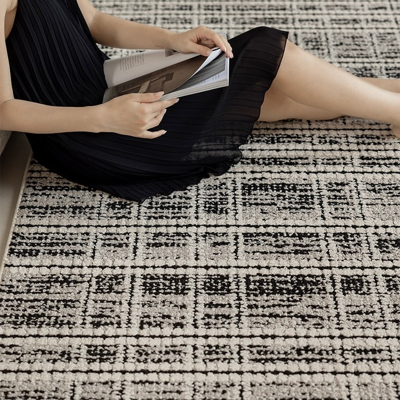 定番北欧風3Dデザインのウィルトン織カーペット（Waterproof Carpet-10）