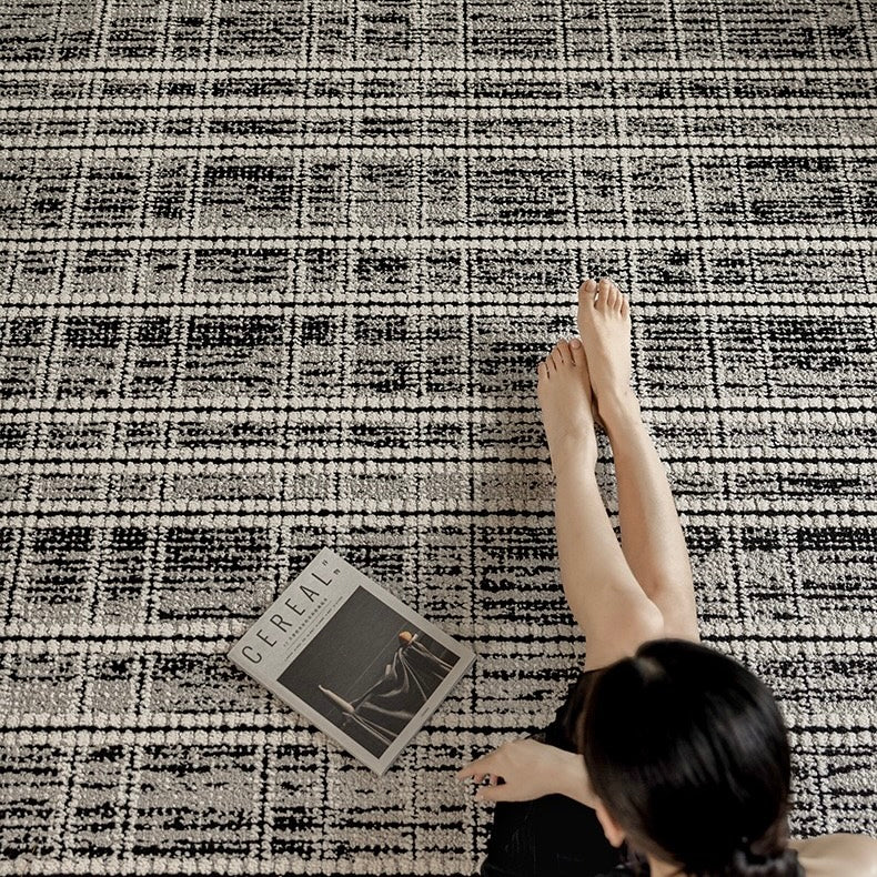 定番北欧風3Dデザインのウィルトン織カーペット（Waterproof Carpet-10）