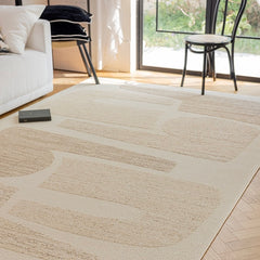 定番北欧風3Dデザインのウィルトン織カーペット（Waterproof Carpet-06）