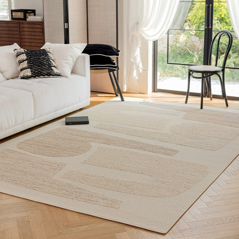 定番北欧風3Dデザインのウィルトン織カーペット（Waterproof Carpet-06）