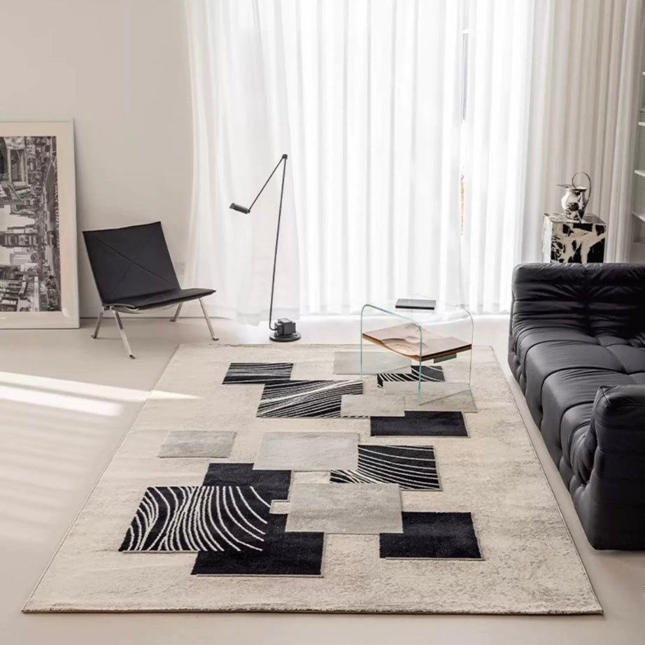 定番北欧風3Dデザインのウィルトン織カーペット（Embossed）