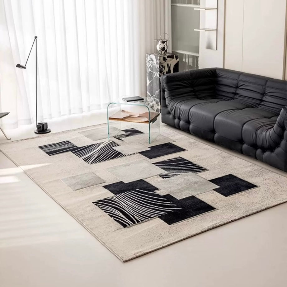 定番北欧風3Dデザインのウィルトン織カーペット（Embossed）