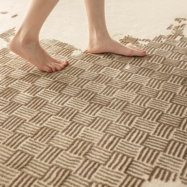 定番北欧風3Dデザインのウィルトン織カーペット（Brussels）