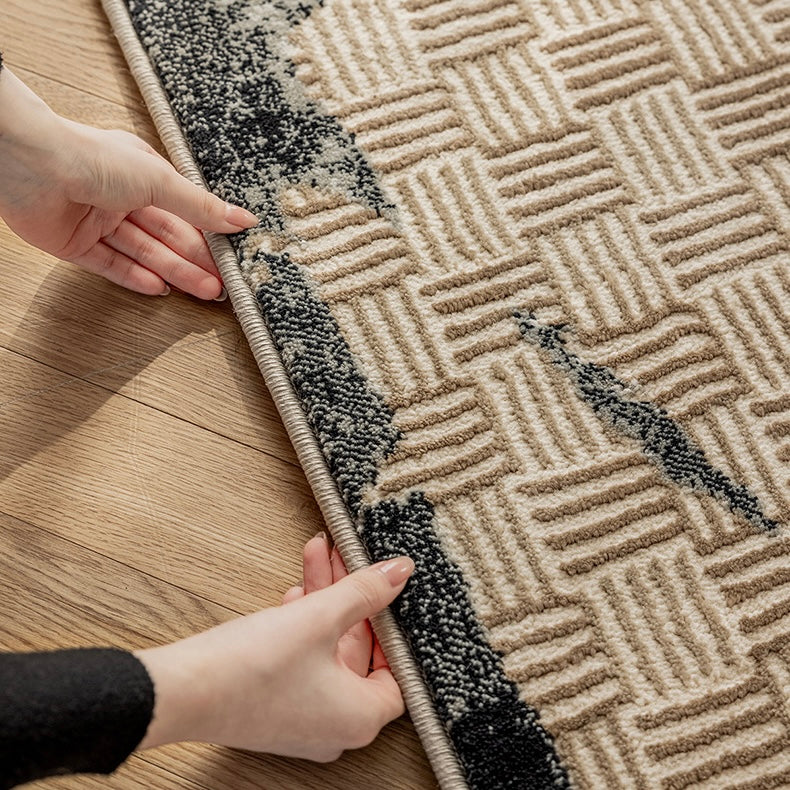 定番北欧風3Dデザインのウィルトン織カーペット（Brussels）