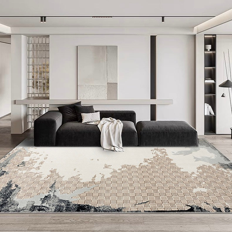 定番北欧風3Dデザインのウィルトン織カーペット（Brussels）