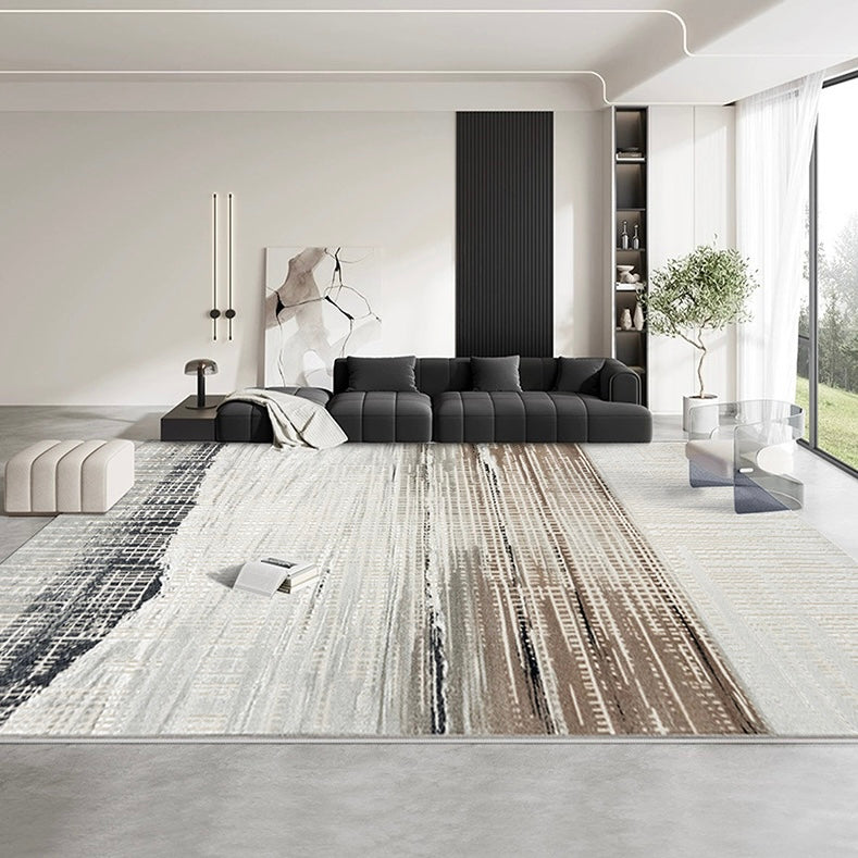 定番北欧風3Dデザインのウィルトン織カーペット（Brussels）