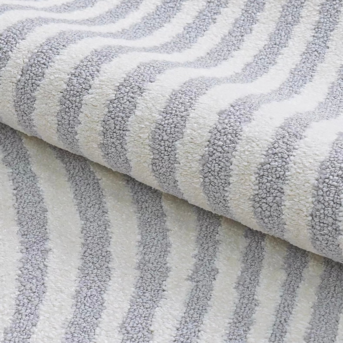 定番北欧風3Dデザインのウィルトン織カーペット（Kaidi）