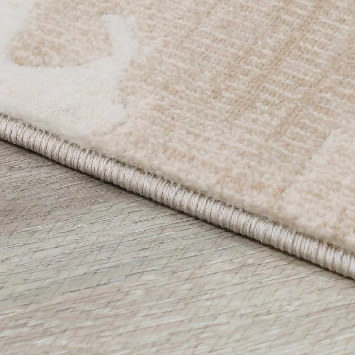 定番北欧風3Dデザインのウィルトン織カーペット（Wanni）