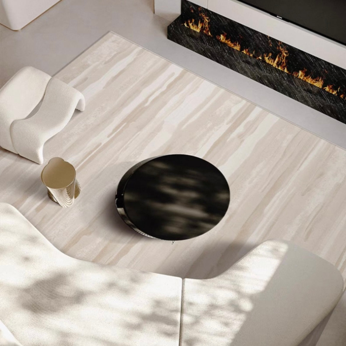 Wanni polypropylene rug - image 9