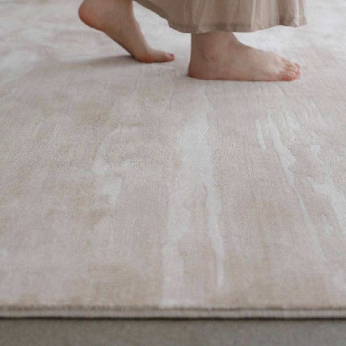 定番北欧風3Dデザインのウィルトン織カーペット（Wanni）