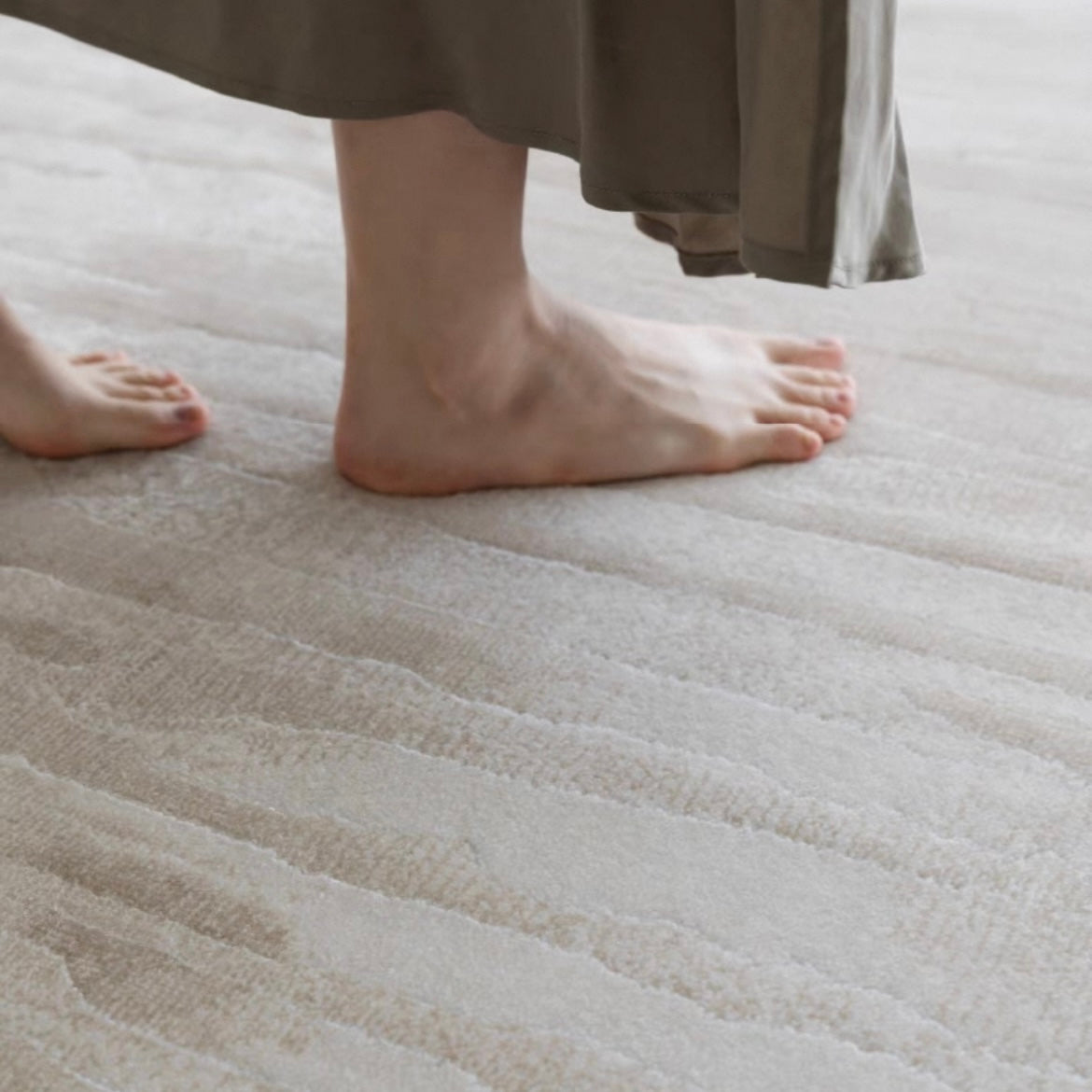 定番北欧風3Dデザインのウィルトン織カーペット（Wanni）