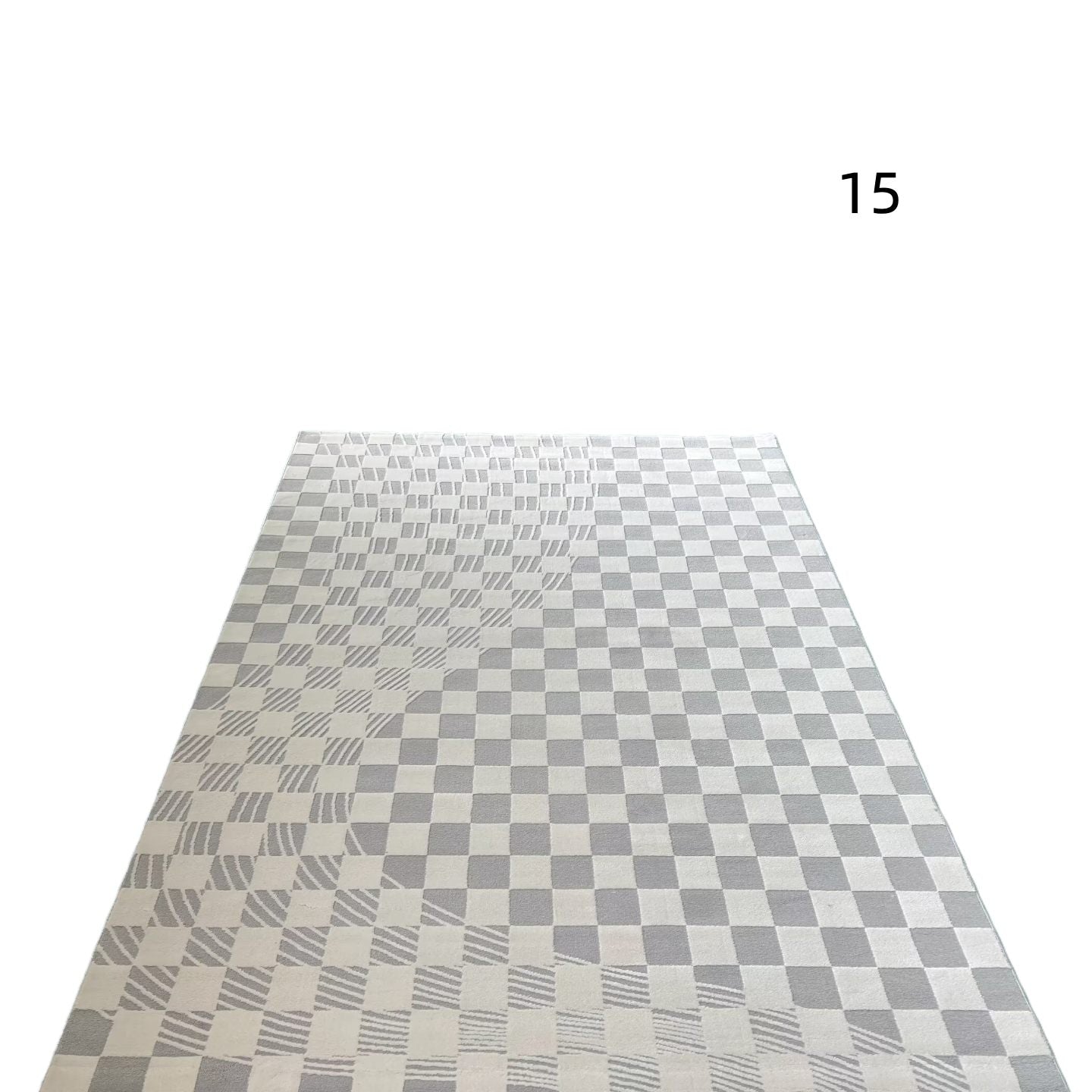 定番北欧風3Dデザインのウィルトン織カーペット（Yufan）