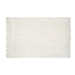 南国ナチュラルな雰囲気に！職人手織り製フリンジカーペット（SOFTY）