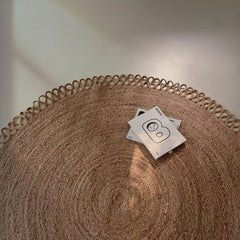 夏季に適した天然ジュート製カーペット（Sunflower）