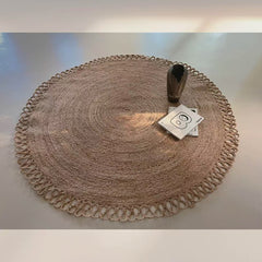 夏季に適した天然ジュート製カーペット（Sunflower）