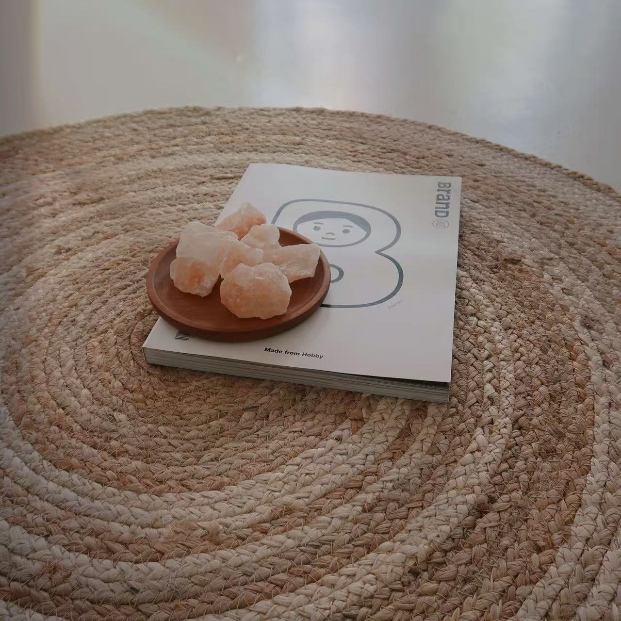 夏季に適した天然ジュート製カーペット（Galaxy）