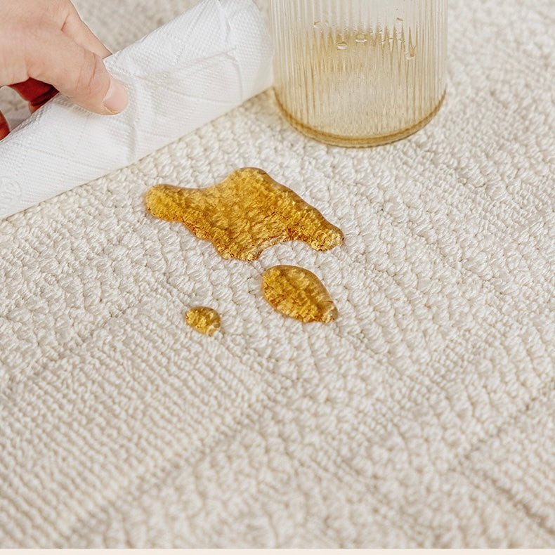 定番北欧風3Dデザインのウィルトン織カーペット（Waterproof Carpet-37）