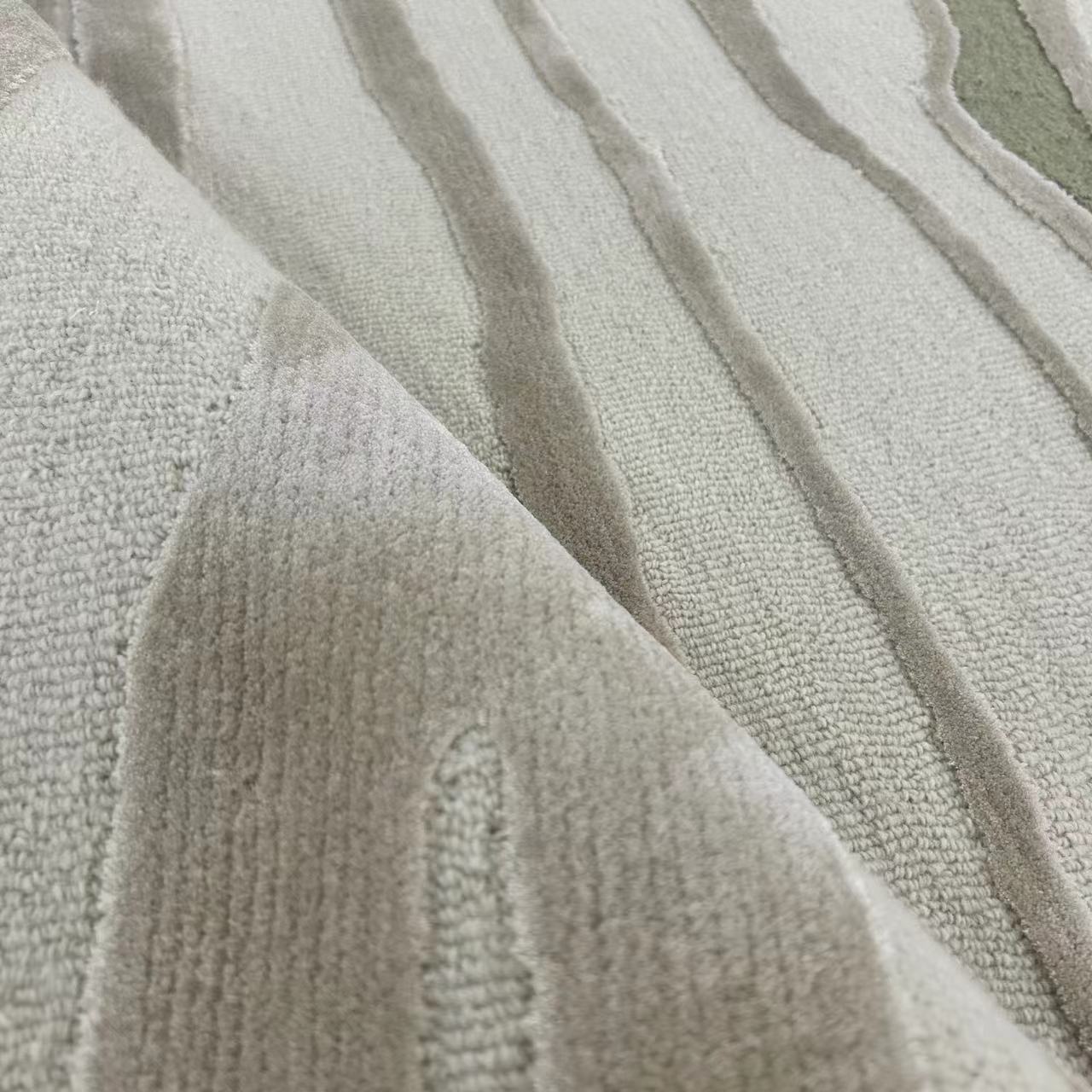 高級手作りタフティングガン刺しカーペット（Stream）