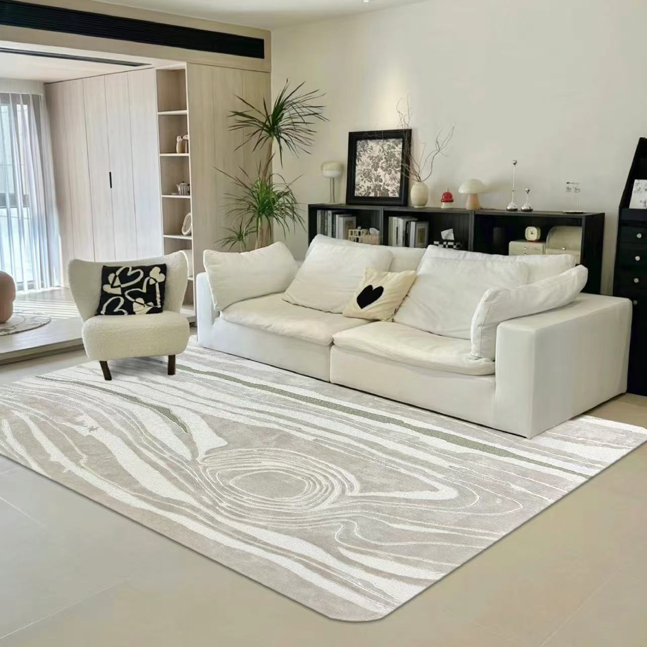 高級手作りタフティングガン刺しカーペット（Stream）