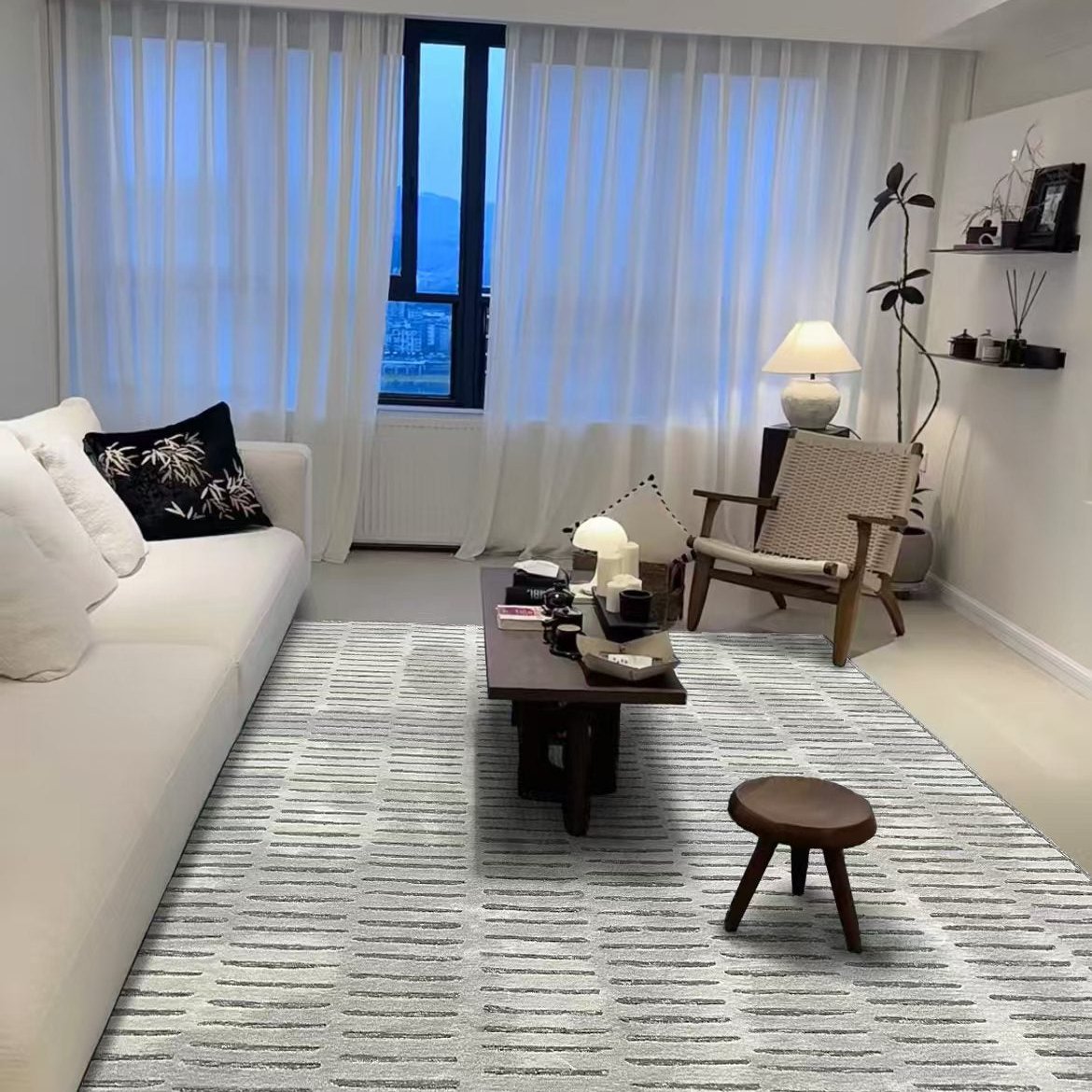 高級手作りタフティングガン刺しカーペット（twig）