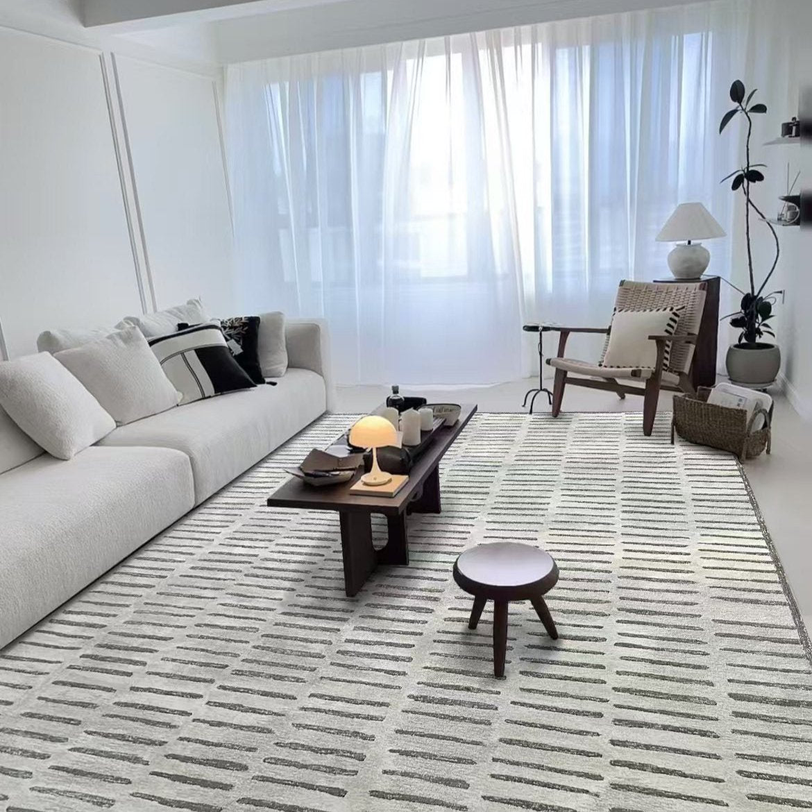 高級手作りタフティングガン刺しカーペット（twig）