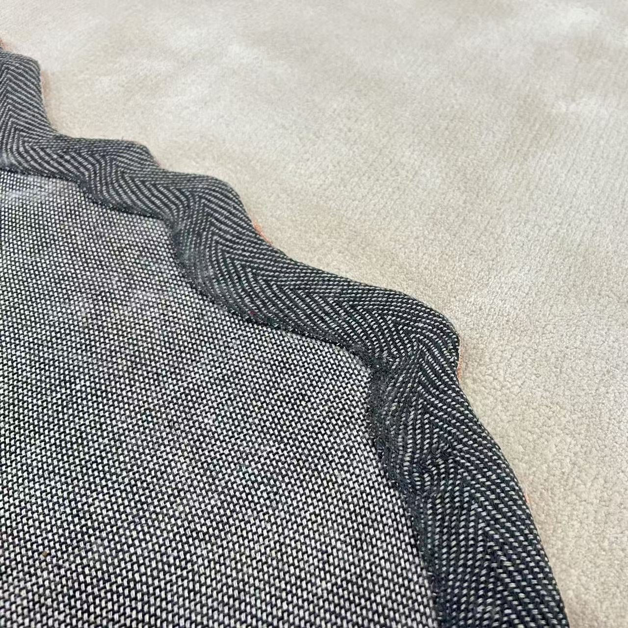 高級手作りタフティングガン刺しカーペット（ebb tide）