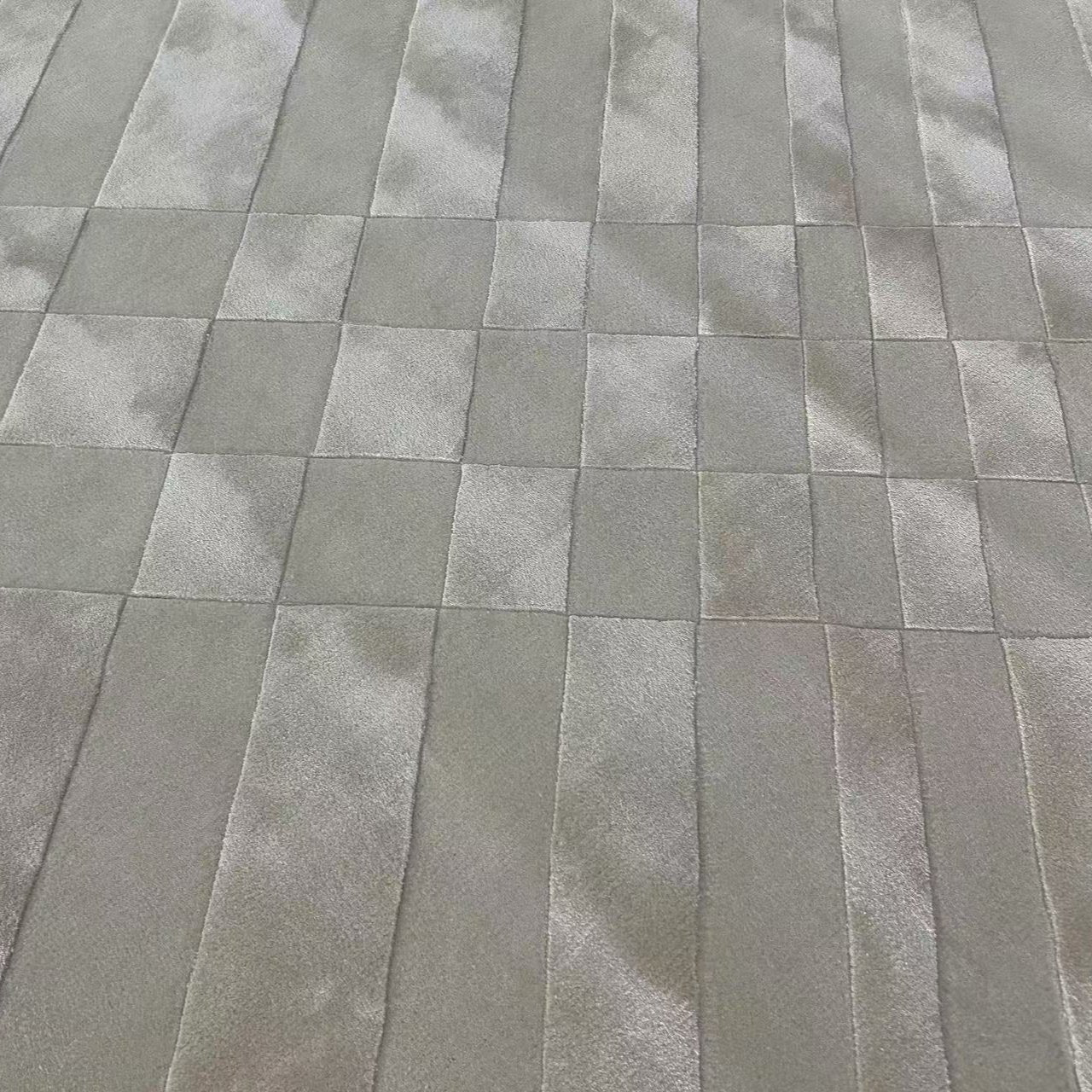 高級手作りタフティングガン刺しカーペット（pearl）