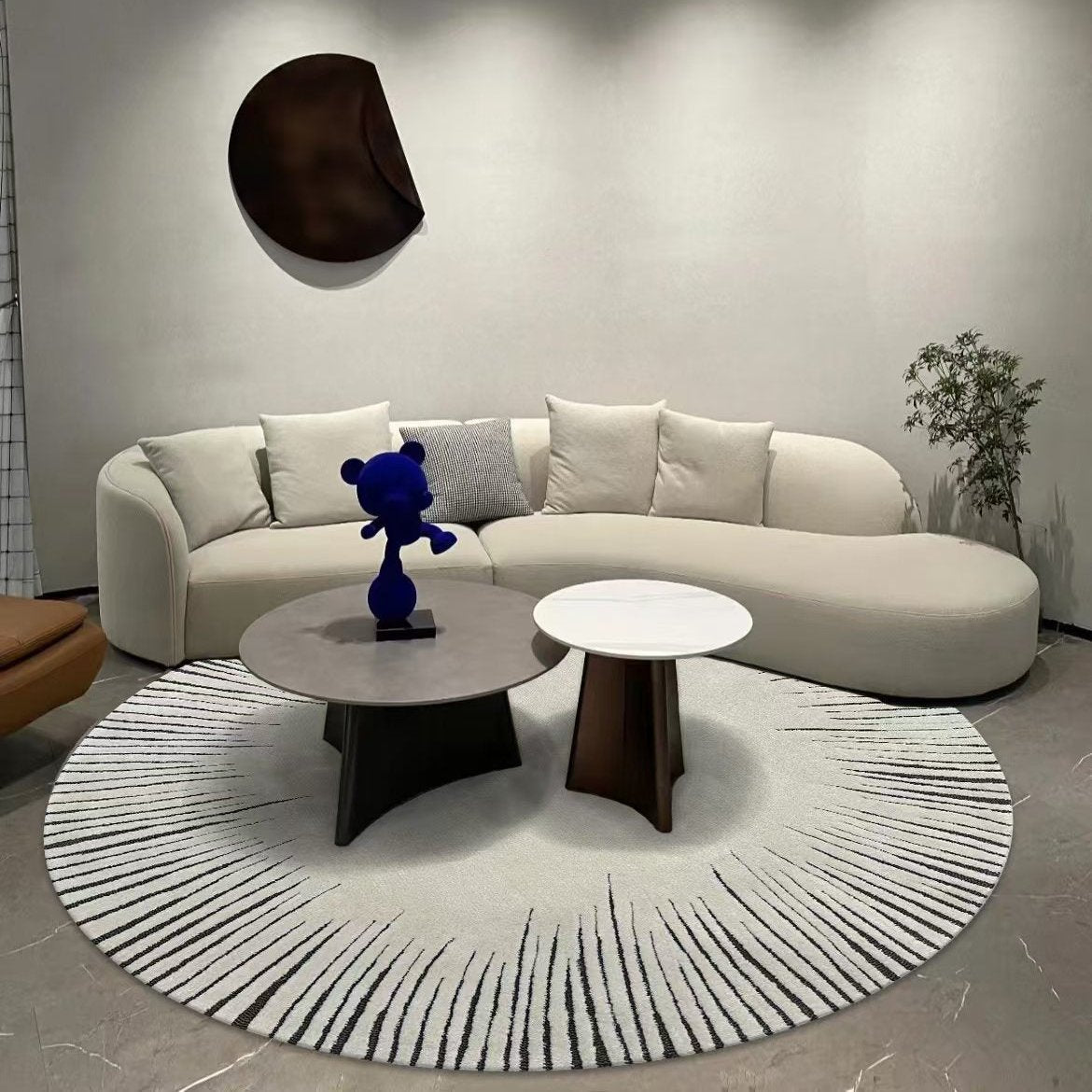 高級手作りタフティングガン刺しカーペット（Hanabi）