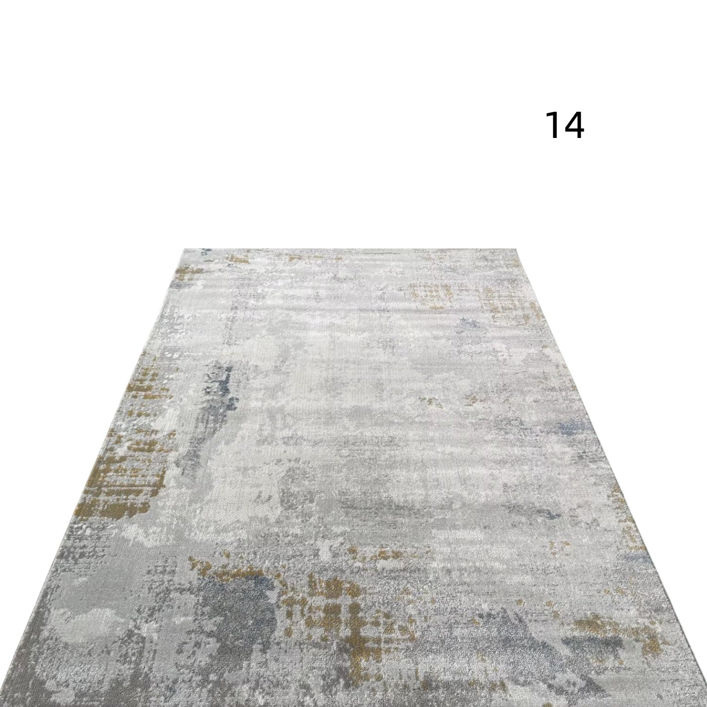 定番北欧風3Dデザインのウィルトン織カーペット（Weston Waterway）