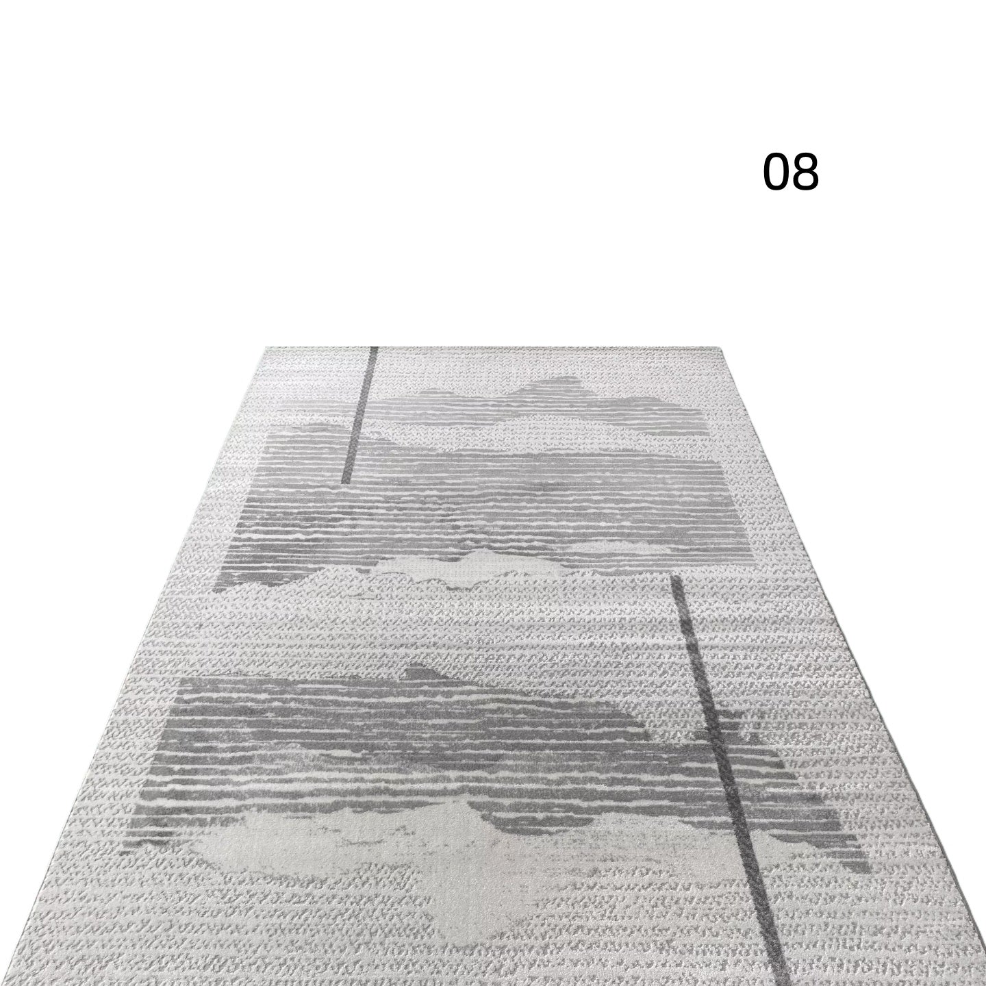 定番北欧風3Dデザインのウィルトン織カーペット（Weston Waterway）