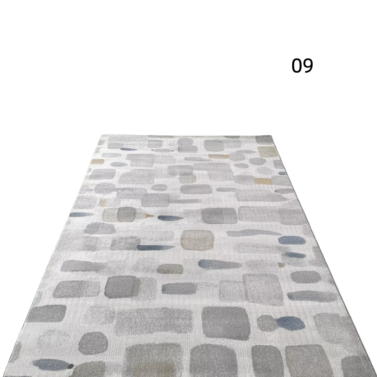 定番北欧風3Dデザインのウィルトン織カーペット（Weston Waterway）